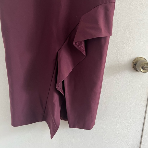 [cinq a sept] plum piper dress - Picture 6 of 7